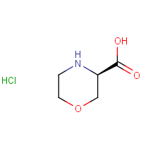 CAS: 1187928-88-6 | OR52357 | (3R)-Morpholine-3-carboxylic acid hydrochloride