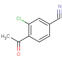 CAS: 1096666-21-5 | OR52400 | 4-Acetyl-3-chlorobenzonitrile
