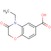 CAS:932545-13-6 | OR52441 | 4-Ethyl-3,4-dihydro-3-oxo-2H-1,4-benzoxazine-6-carboxylic acid