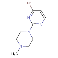 CAS: 1086381-75-0 | OR52443 | 4-Bromo-2-(4-methyl-1-piperazinyl)pyrimidine