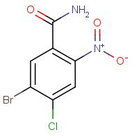 CAS: 1820608-87-4 | OR52444 | 5-Bromo-4-chloro-2-nitrobenzamide