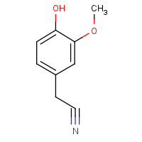 CAS: 4468-59-1 | OR52500 | 4-Hydroxy-3-methoxyphenylacetonitrile