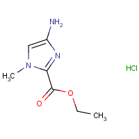 CAS: 180258-46-2 | OR52510 | Ethyl 4-amino-1-methyl-1H-imidazole-2-carboxylate hydrochloride