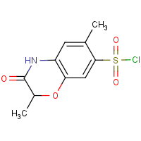CAS:1171749-11-3 | OR52541 | 2,6-Dimethyl-3-oxo-3,4-dihydro-2H-1,4-benzoxazine-7-sulfonyl chloride