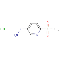 CAS: 343338-96-5 | OR52553 | 5-Hydrazinyl-2-(methylsulfonyl)pyridine hydrochloride