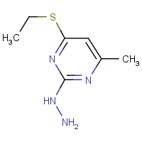 CAS: 89852-75-5 | OR52556 | 4-(Ethylsulfanyl)-2-hydrazinyl-6-methylpyrimidine