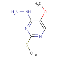 CAS:89488-88-0 | OR52559 | 4-Hydrazinyl-5-methoxy-2-(methylsulfanyl)pyrimidine