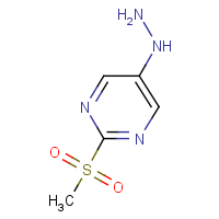 CAS:38275-53-5 | OR52561 | 5-Hydrazinyl-2-(methylsulfonyl)pyrimidine
