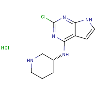 CAS:  | OR52611 | (R)-2-Chloro-N-(piperidin-3-yl)-7H-pyrrolo[2,3-d]pyrimidin-4-amine hydrochloride