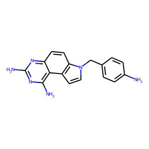 CAS:750522-61-3 | OR52623 | 7-(4-Aminobenzyl)-7H-pyrrolo[3,2-f]quinazoline-1,3-diamine