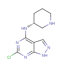 CAS:  | OR52626 | 6-Chloro-N-[(3R)-piperidin-3-yl]-1H-pyrazolo[3,4-d]pyrimidin-4-amine