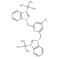 CAS:  | OR52655 | 1,1'-((4-Hydroxypyridine-2,6-diyl)bis(methylene))bis(3-(tert-butyl)-1H-benzo[d]imidazol-3-ium)