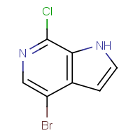 CAS: 425380-38-7 | OR52671 | 4-Bromo-7-chloro-6-azaindole