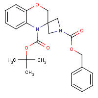 CAS: 1956365-85-7 | OR52682 | 1-Benzyl 4'-tert-butyl 1H,4'H-spiro[azetidine-3,3'-[1,4]benzoxazine]-1,4'-dicarboxylate
