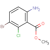 CAS: 943138-46-3 | OR52905 | Methyl 6-amino-3-bromo-2-chloro-benzoate