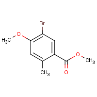 CAS: 1131587-94-4 | OR52910 | Methyl 5-bromo-4-methoxy-2-methyl-benzoate