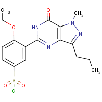 CAS:139756-22-2 | OR52944 | 5-(5-Chlorosulfonyl-2-ethoxyphenyl)-1-methyl-3-propyl-1,6-dihydro-7H-pyrazolo[4,3-d]pyrimidin-7-one