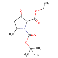 CAS: 1383734-91-5 | OR52951 | 1-tert-Butyl 2-ethyl 5-methyl-3-oxopyrrolidine-1,2-dicarboxylate
