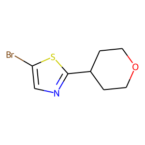 CAS:1159820-96-8 | OR52953 | 5-Bromo-2-(oxan-4-yl)-1,3-thiazole