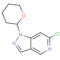 CAS: 1353637-44-1 | OR52984 | 6-Chloro-1-(tetrahydro-2H-pyran-2-yl)-1H-pyrazolo[4,3-c]pyridine