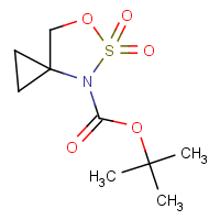 CAS:2023006-14-4 | OR52985 | 6-Oxa-5-thia-4-azaspiro[2.4]heptane 5,5-dioxide, N-BOC protected