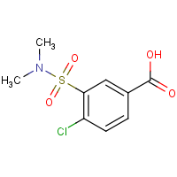 CAS:59210-61-6 | OR52988 | 4-Chloro-3-(dimethylsulfamoyl)benzoic acid