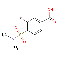 CAS: 1019384-91-8 | OR52990 | 3-Bromo-4-(dimethylsulfamoyl)benzoic acid