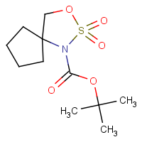 CAS:2306264-26-4 | OR52997 | 3-Oxa-2-thia-1-azaspiro[4.4]nonane 2,2-dioxide, N-BOC protected