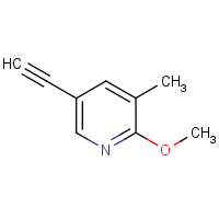 CAS:1372100-25-8 | OR53014 | 5-Ethynyl-2-methoxy-3-methylpyridine