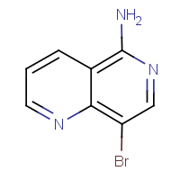 CAS: 1820686-20-1 | OR53039 | 8-Bromo-1,6-naphthyridin-5-amine