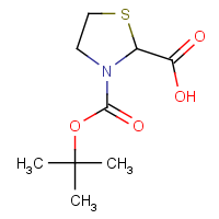 CAS:141783-63-3 | OR53118 | 1,3-Thiazolidine-2-carboxylic acid, N-BOC protected