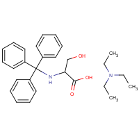 CAS: 111061-44-0 | OR53186 | (S)-Trityl-2-amino-3-hydroxypropionic acid triethyl ammonium salt