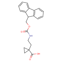 CAS: 1936060-13-7 | OR53202 | 1-(2-{[(9H-fluoren-9-ylmethoxy)carbonyl]amino}ethyl)cyclopropanecarboxylic acid
