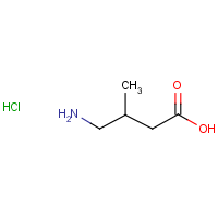CAS: 62306-84-7 | OR53211 | 4-amino-3-methylbutanoic acid hydrochloride