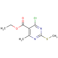 CAS: 583878-42-6 | OR53212 | Ethyl 4-chloro-6-methyl-2-(methylsulphanyl)pyrimidine-5-carboxylate