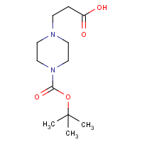 CAS: 242459-97-8 | OR5406 | 3-[4-(tert-Butoxycarbonyl)piperazin-1-yl]propanoic acid