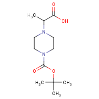 CAS: 680579-19-5 | OR5407 | 2-[4-(tert-Butoxycarbonyl)piperazin-1-yl]propanoic acid