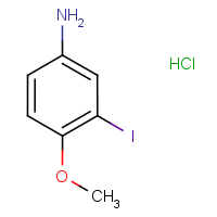 CAS: 261173-06-2 | OR5429 | 3-Iodo-4-methoxyaniline hydrochloride