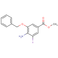 CAS: 1186405-03-7 | OR54324 | Methyl 4-amino-3-(benzyloxy)-5-iodobenzoate