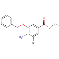 CAS: 881909-58-6 | OR54325 | Methyl 4-amino-3-(benzyloxy)-5-bromobenzoate
