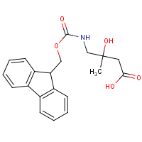 CAS:1489662-38-5 | OR54397 | 4-{[(9H-fluoren-9-ylmethoxy)carbonyl]amino}-3-hydroxy-3-methylbutanoic acid