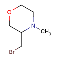 CAS:1602619-43-1 | OR54408 | 3-(Bromomethyl)-4-methylmorpholine