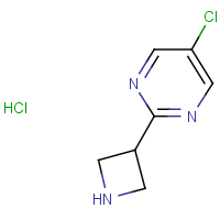 CAS:1236861-69-0 | OR54454 | 2-(Azetidin-3-yl)-5-chloropyrimidine hydrochloride