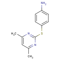 CAS: 102243-12-9 | OR5446 | 4-[(4,6-Dimethylpyrimidin-2-yl)thio]aniline