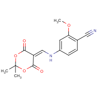 CAS: 417721-14-3 | OR54539 | 4-{[(2,2-Dimethyl-4,6-dioxo-1,3-dioxan-5-ylidene)methyl]amino}-2-methoxybenzonitrile