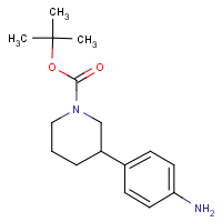 CAS: 875798-79-1 | OR54550 | tert-Butyl 3-(4-aminophenyl)piperidine-1-carboxylate
