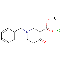 CAS: 3939-01-3 | OR54576 | Methyl 1-benzyl-4-oxo-3-piperidine-carboxylate hydrochloride