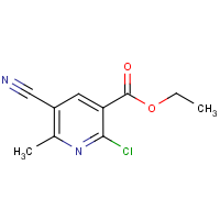 CAS: 75894-43-8 | OR5458 | Ethyl 2-chloro-5-cyano-6-methylnicotinate
