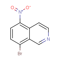 CAS: 252861-41-9 | OR54593 | 8-Bromo-5-nitroisoquinoline
