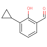 CAS: 1206776-33-1 | OR54661 | 2-Hydroxy-3-cyclopropylbenzaldehyde